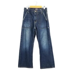 Levi's Cropped Wide Leg Jeans